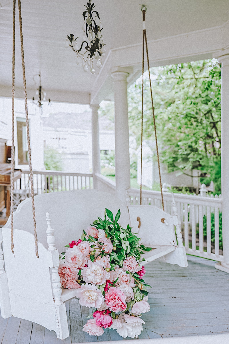 DIY Porch Swing Bed From Old Headboard