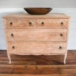 Steps to refinish antique furniture to a natural or raw wood finish