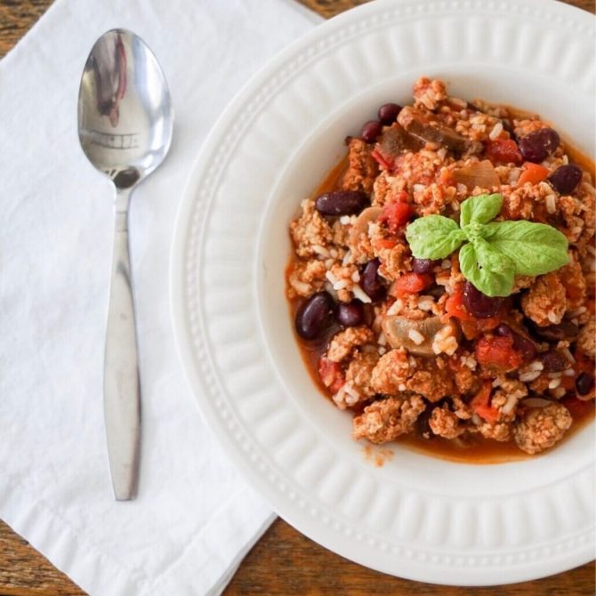 The Best Slow Cooker Turkey Chili