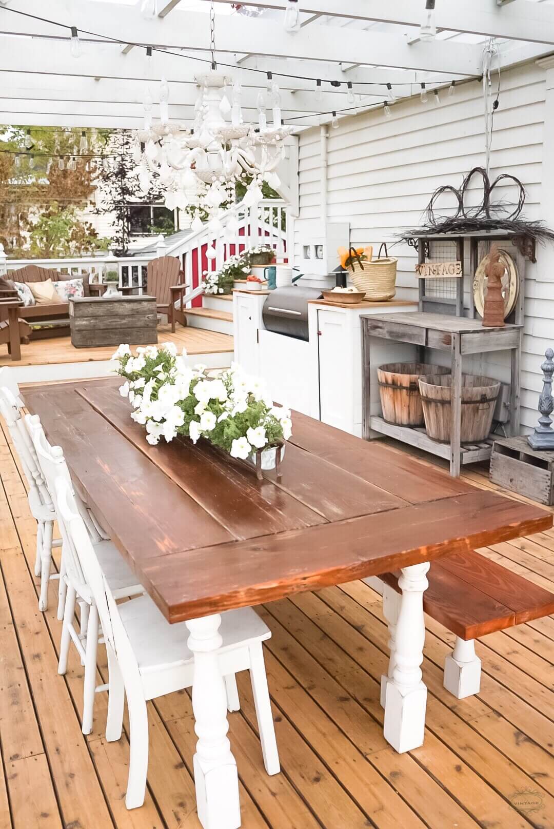Patio Makeover Ideas Guide To An Outdoor Patio Area B Vintage