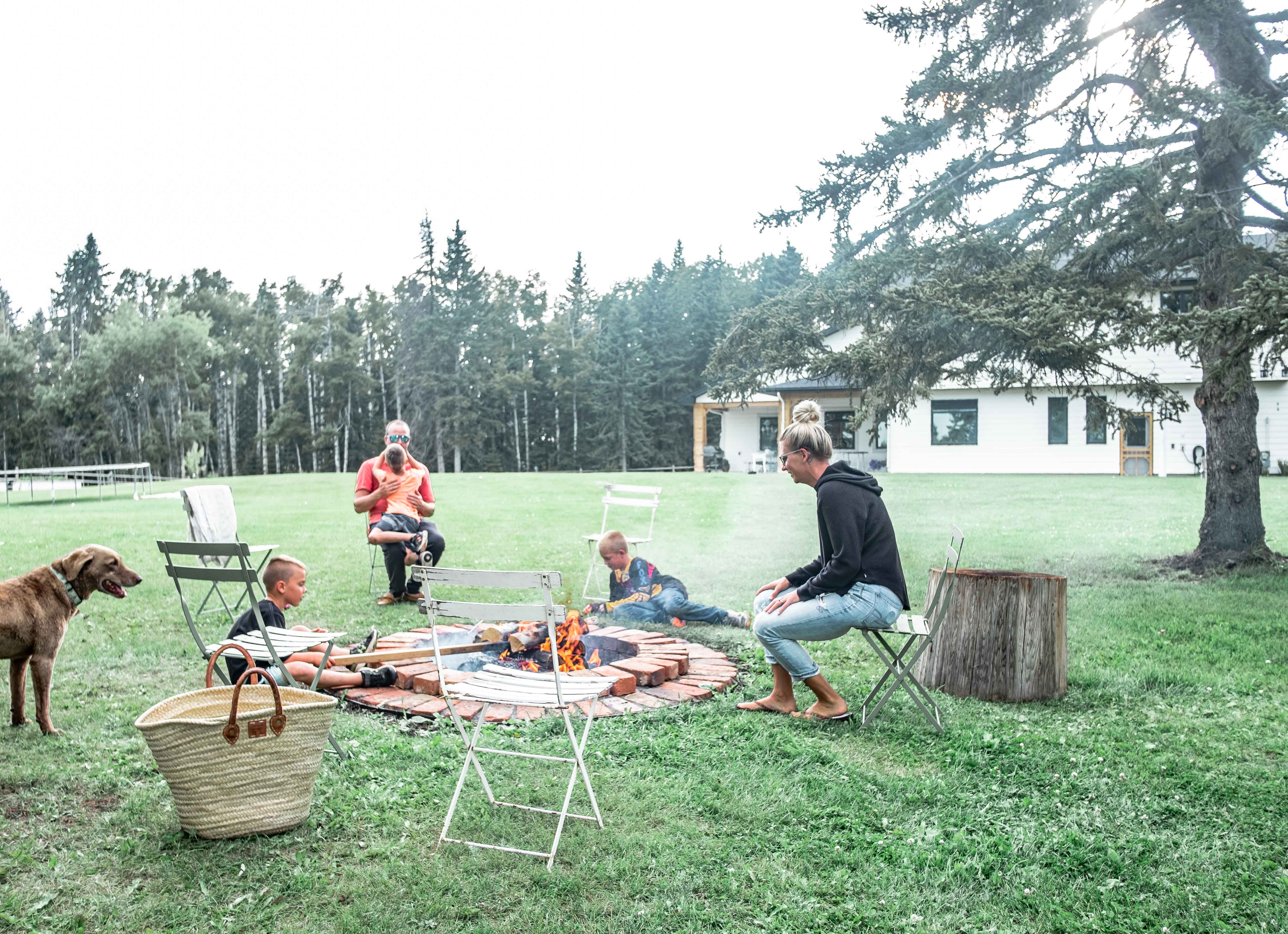 Family Fire Pit 2 Outdoor spaces for your family