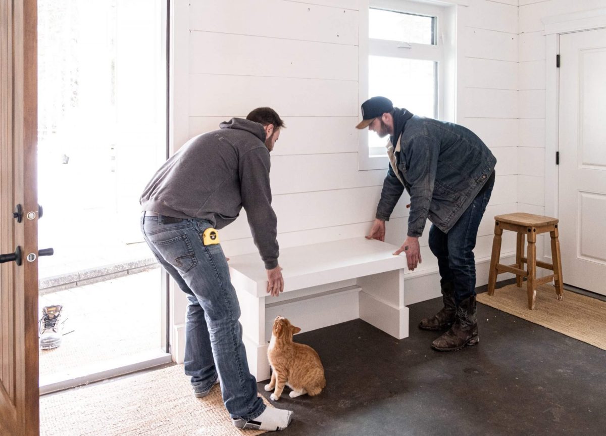 Laporte 4 Installing Quartz Benches