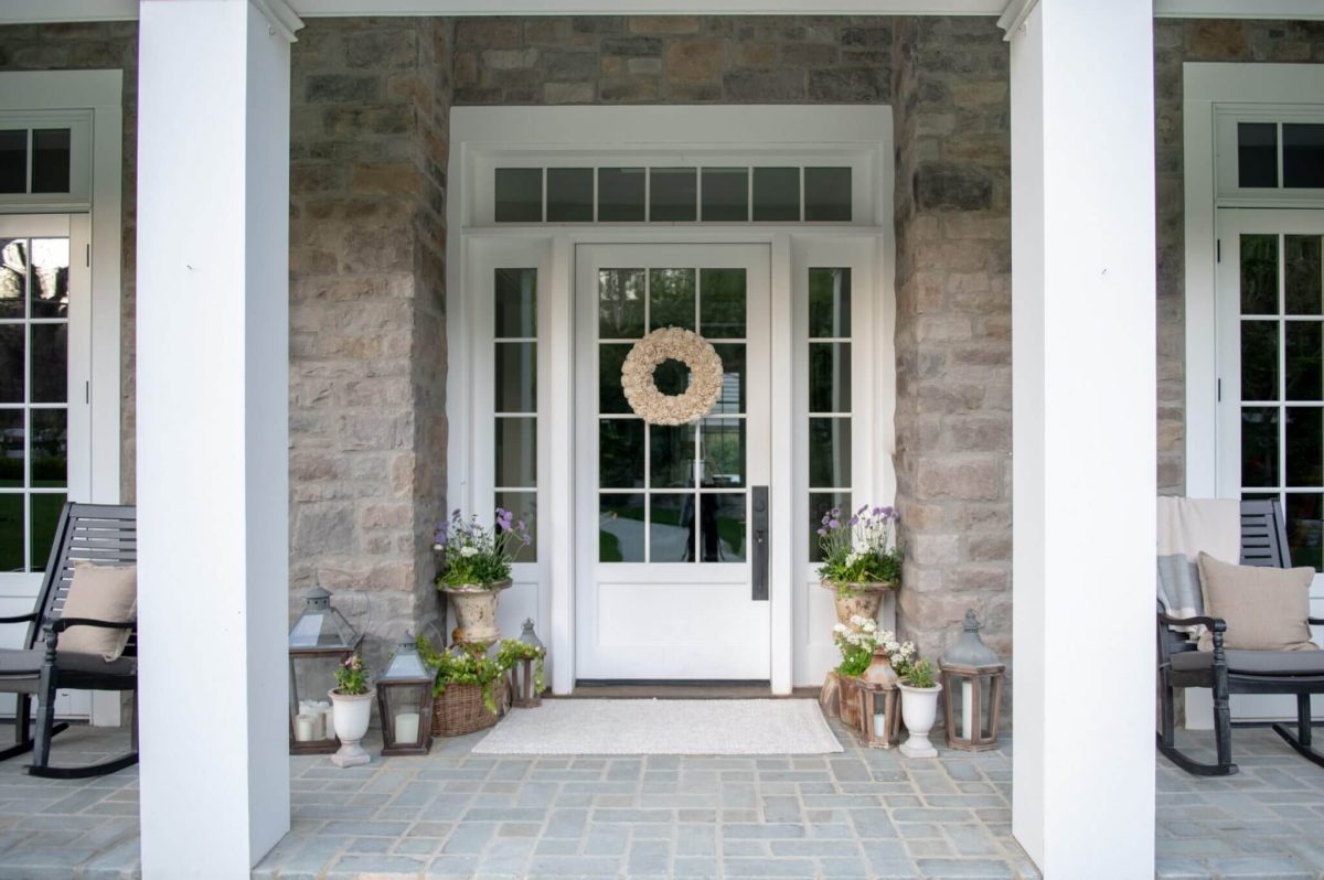 Sanctuary Home Decor Front Porch 1 Rustic Farmhouse Front Door by Sanctuary Home Decor