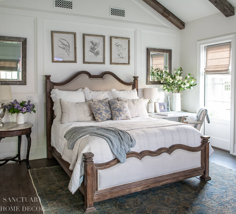Sanctuary Home Decor Master Bedroom 1 Rustic Farmhouse Master Bedroom