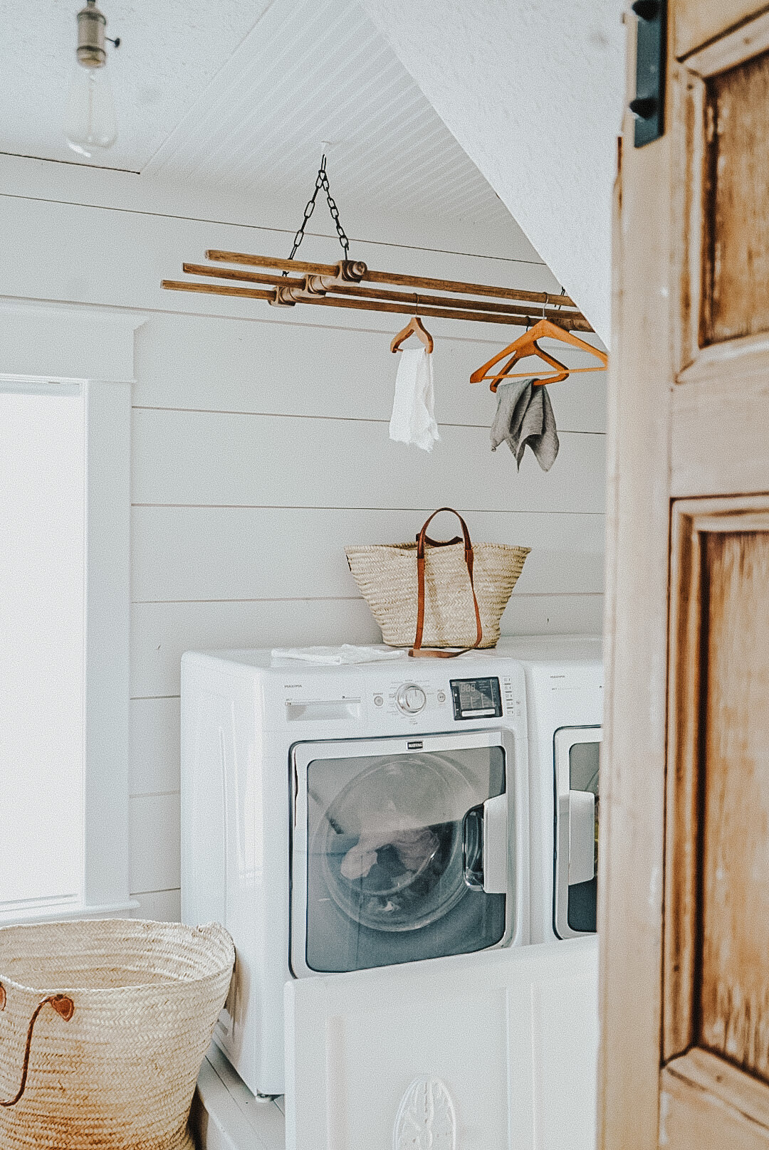 Mounted drying rack laundry room online