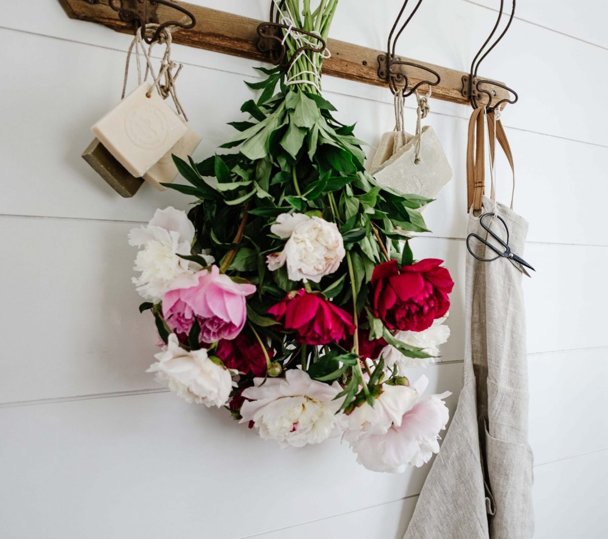 Hang Drying Peonies