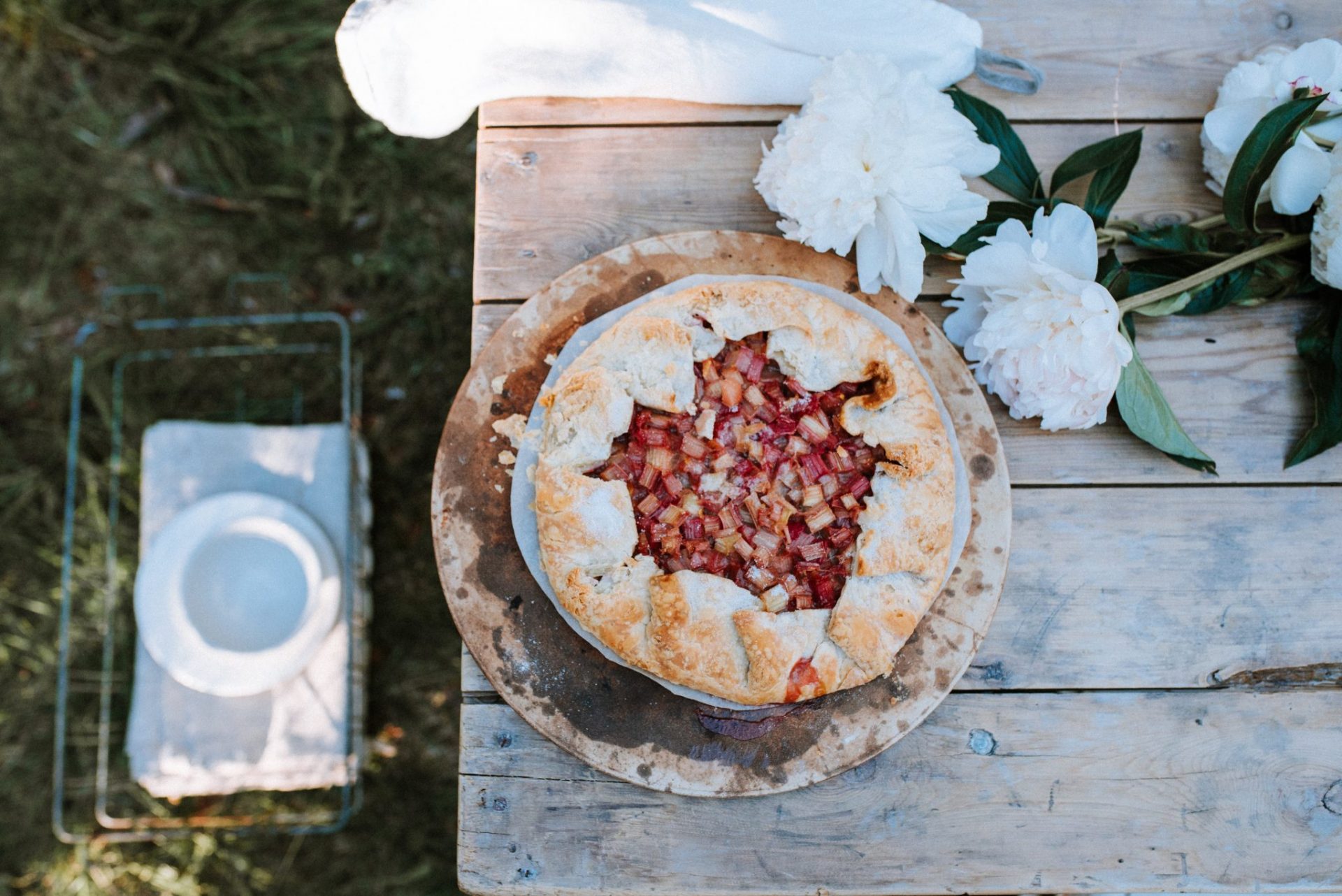 Rhubarb Galette