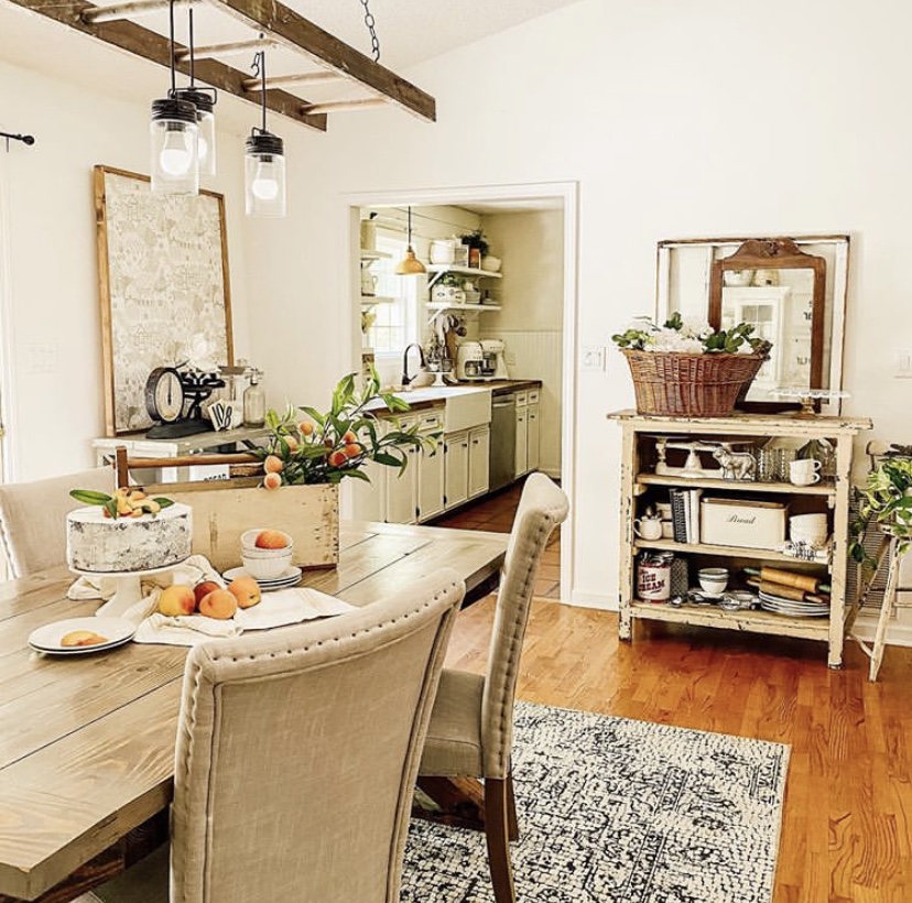 cozy cottage style farmhouse dinning room itty bitty farmhouse