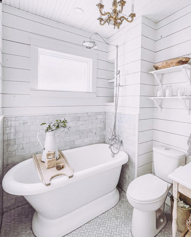 bvintagestyle home tour bathroom