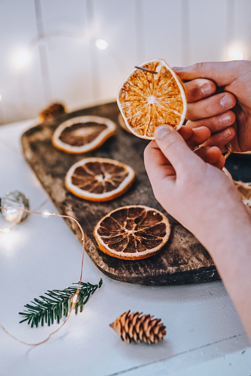 Dried Orange Garland