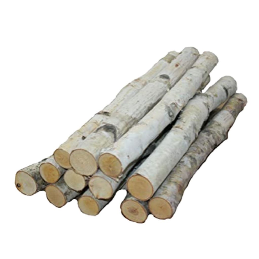 birch poles