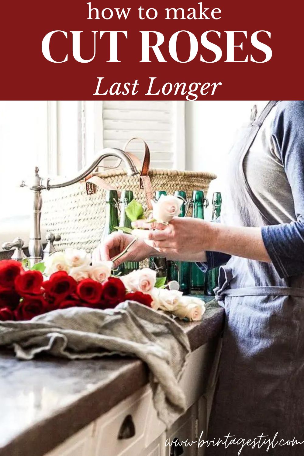 7 Ways To Make Roses Last Longer In A Vase B Vintage Style
