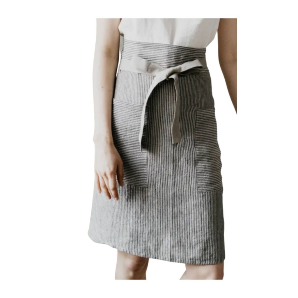linen waitress apron
