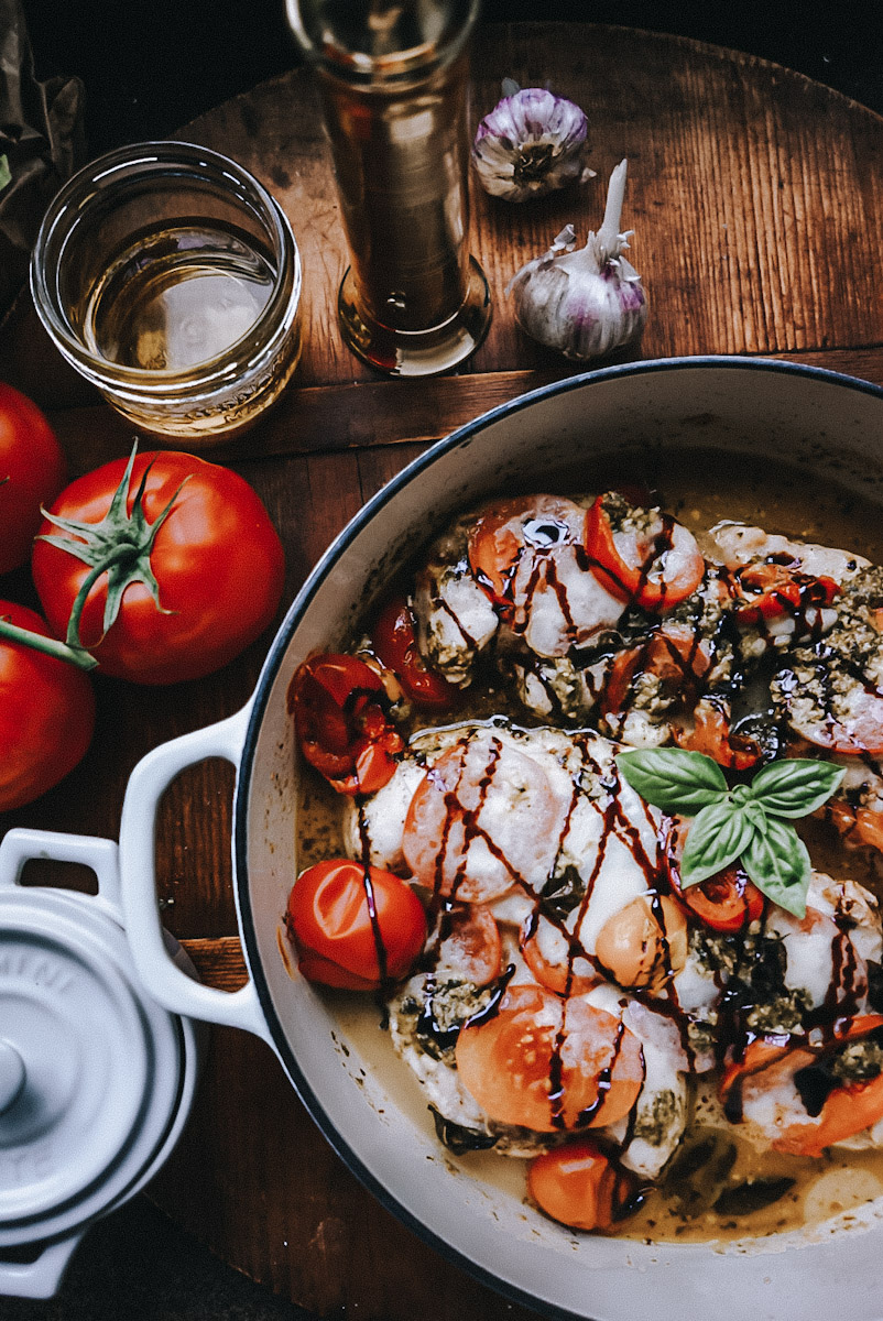 Baked Caprese Chicken