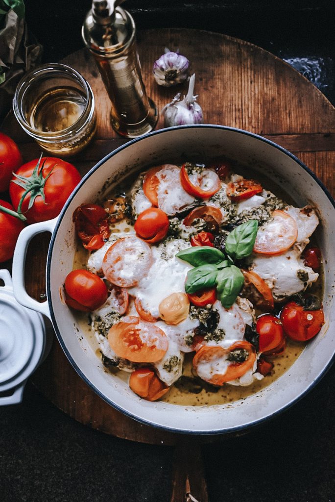 baked Caprese Chicken