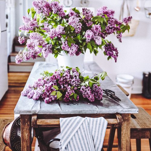 How To Arrange A Lilac Bouquet | B Vintage Style