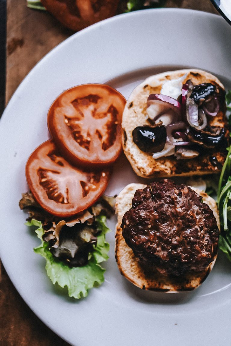 grilled bison burger recipe