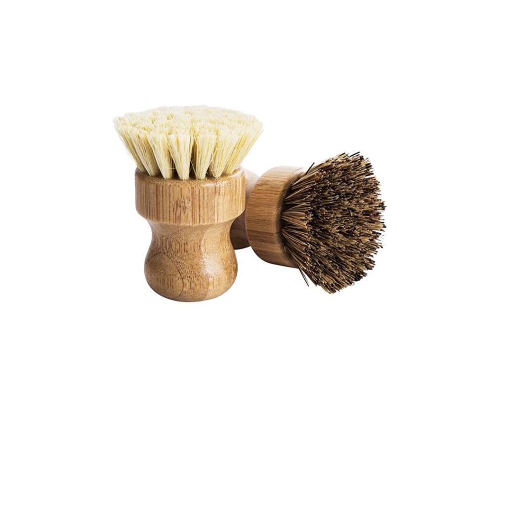 Wooden Scrub Brush Set.