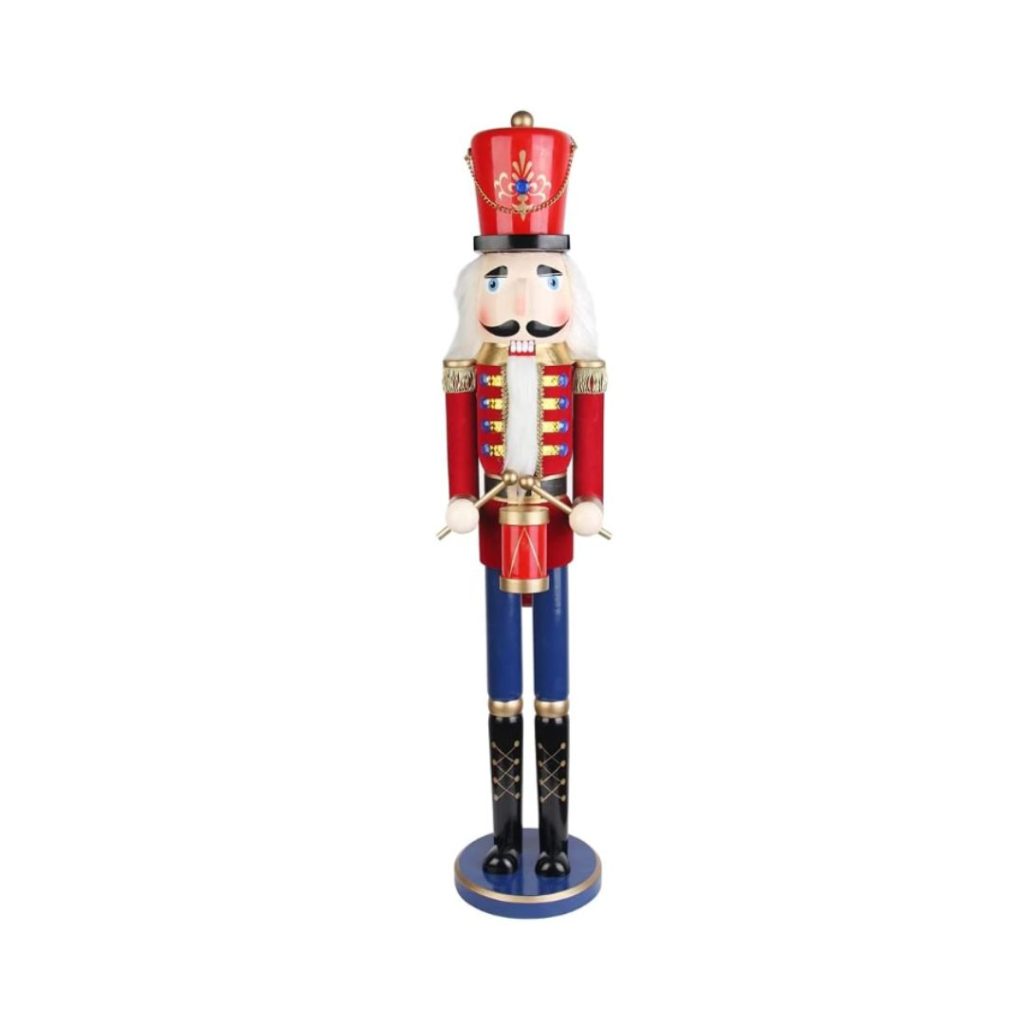 Wooden 3' Nutcracker.