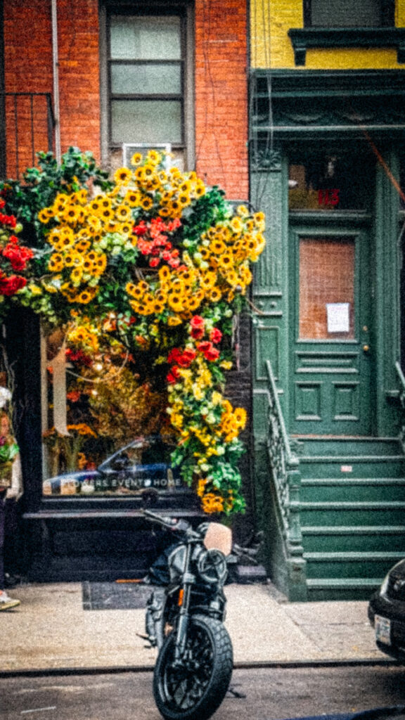 A stunning antique shop in Chelsea NYC.