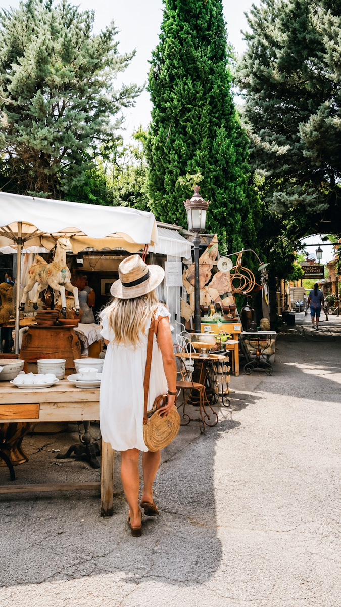 Deborah from B Vintage Style Antique Shopping in Provence, France.