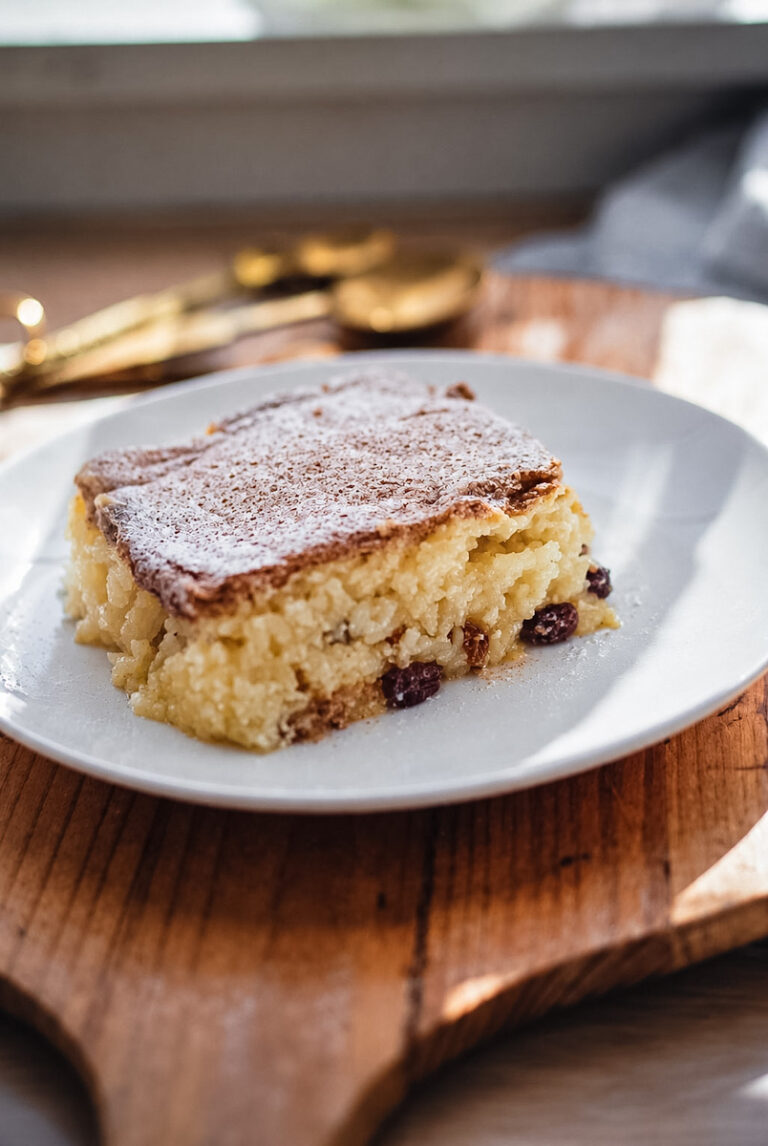 Old Fashioned Baked Rice Pudding Recipe